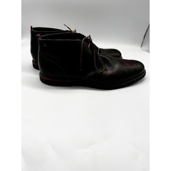 Timberland Earthkeepers Anti Fatigue Brook Park Brown Leather Chukka Boots Sz 13 main image 6